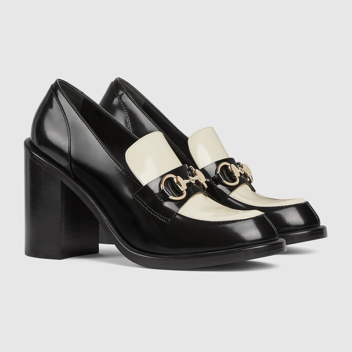 Gucci Women’s heeled loafer with Horsebit - Image 4